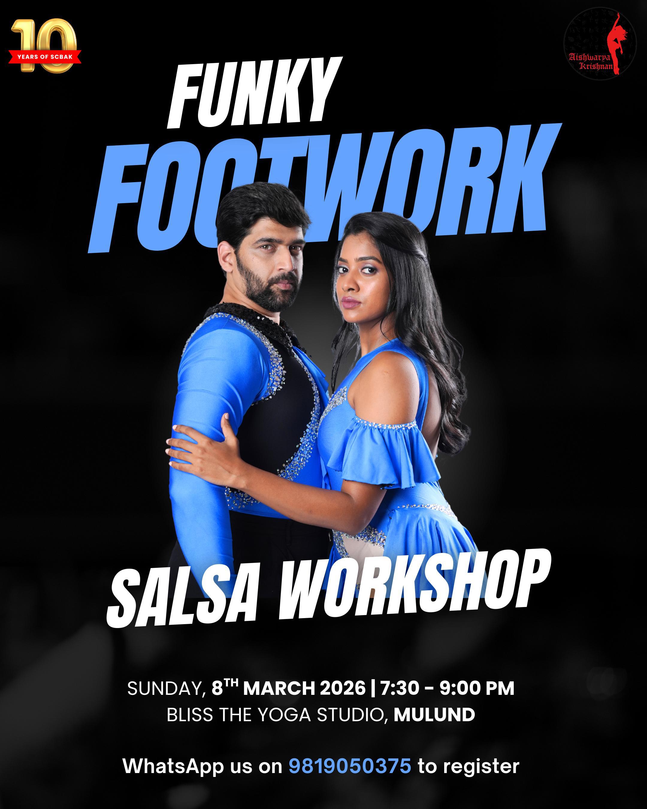 Funky Footwork Salsa Workshop