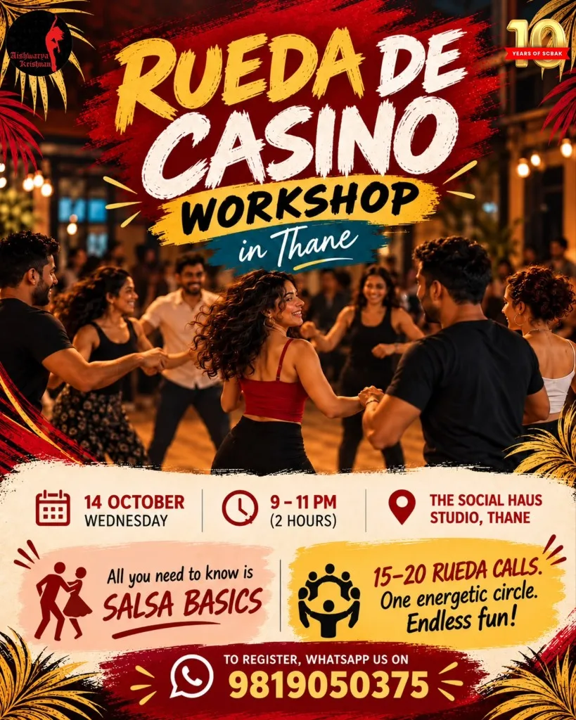 Rueda De Casino Workshop in Thane Poster